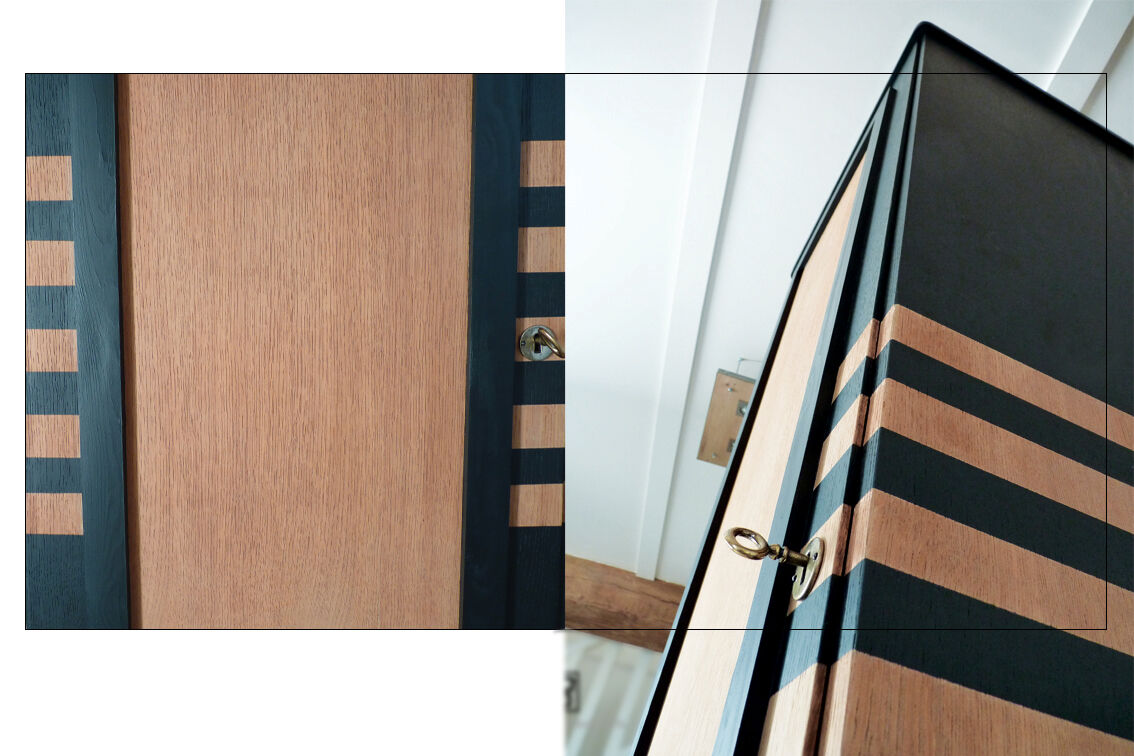 Wardrobe 1 door 1950 1960