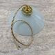 Vintage white opaline pendant light