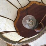 Lampes de chevet pied en bois