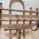 Vintage bamboo coat holder from the 50s-60s