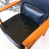 Danish model 341 desk chair in teak by Arne Vodder for Sibast, 1960s