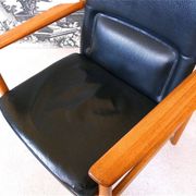 Danish model 341 desk chair in teak by Arne Vodder for Sibast, 1960s