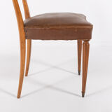 Set of 2 Italian chairs by Vittorio Dassi 1950