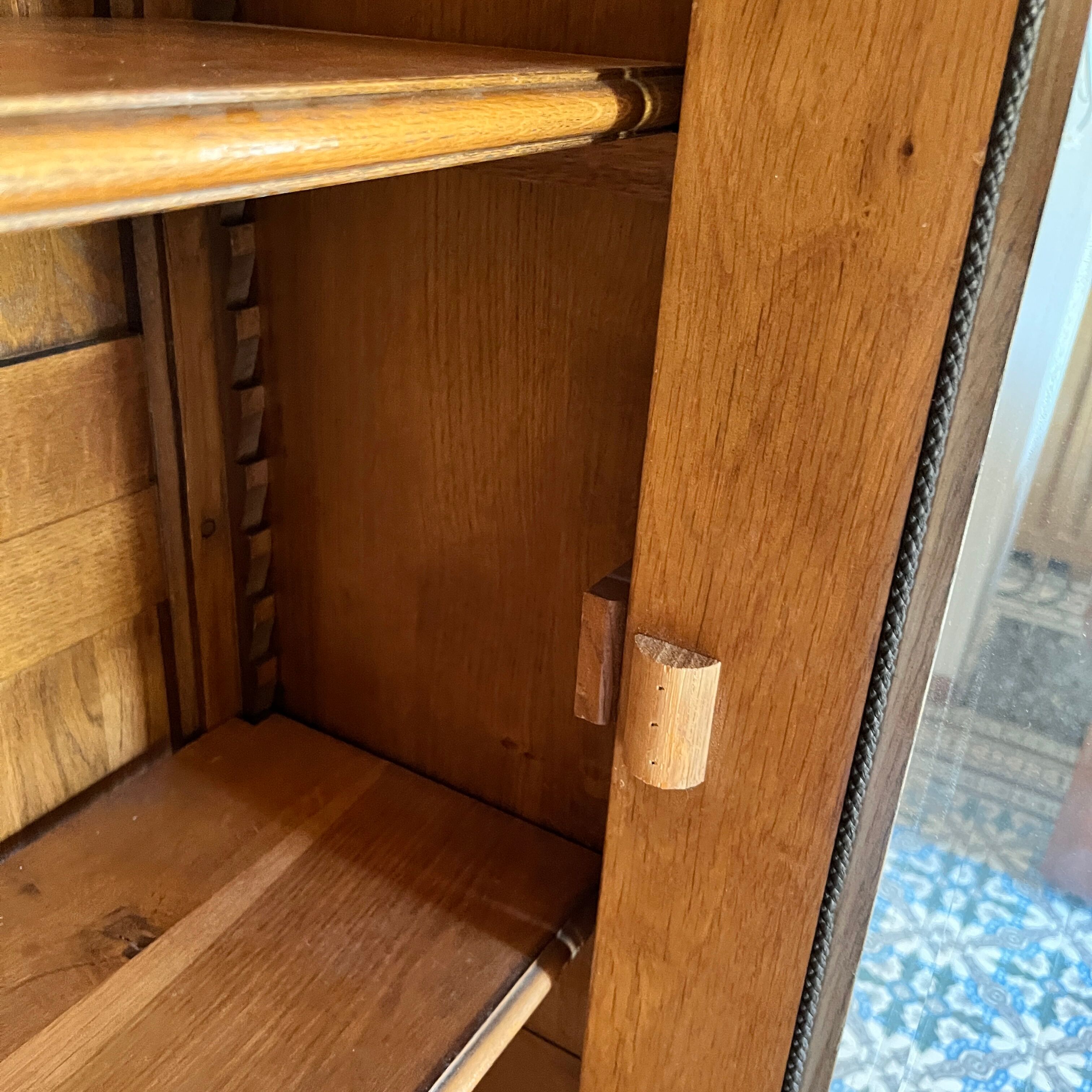 Hardwood bookcase