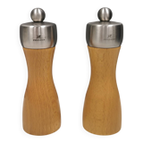 Salt and pepper set with Peugeot grinder.