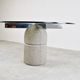 Giovanni Offredi "Paracarro" dining table for Saporiti, 1970s