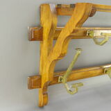 Vintage wooden coat rack