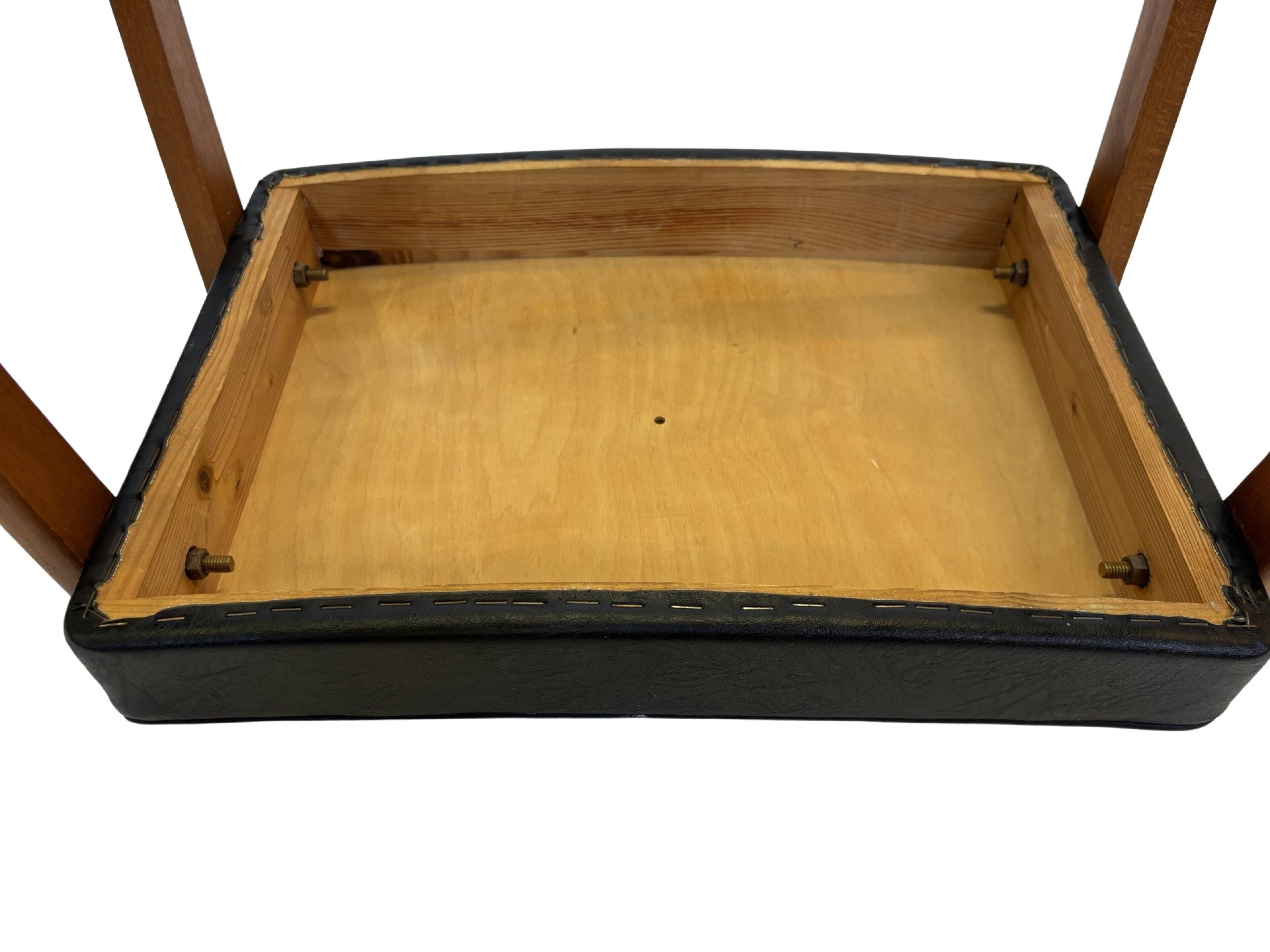 Vintage Footstool Ottoman Danish Design 1960s