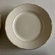 Set of 10 plates 1960 Villeroy & Boch ivory faience with gadroons