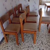 Set of 8 identical chairs