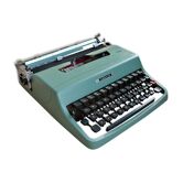 Typewriter portable olivetti lettera 32