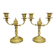 Pair of candlesticks Louis XVI style of the nineteenth