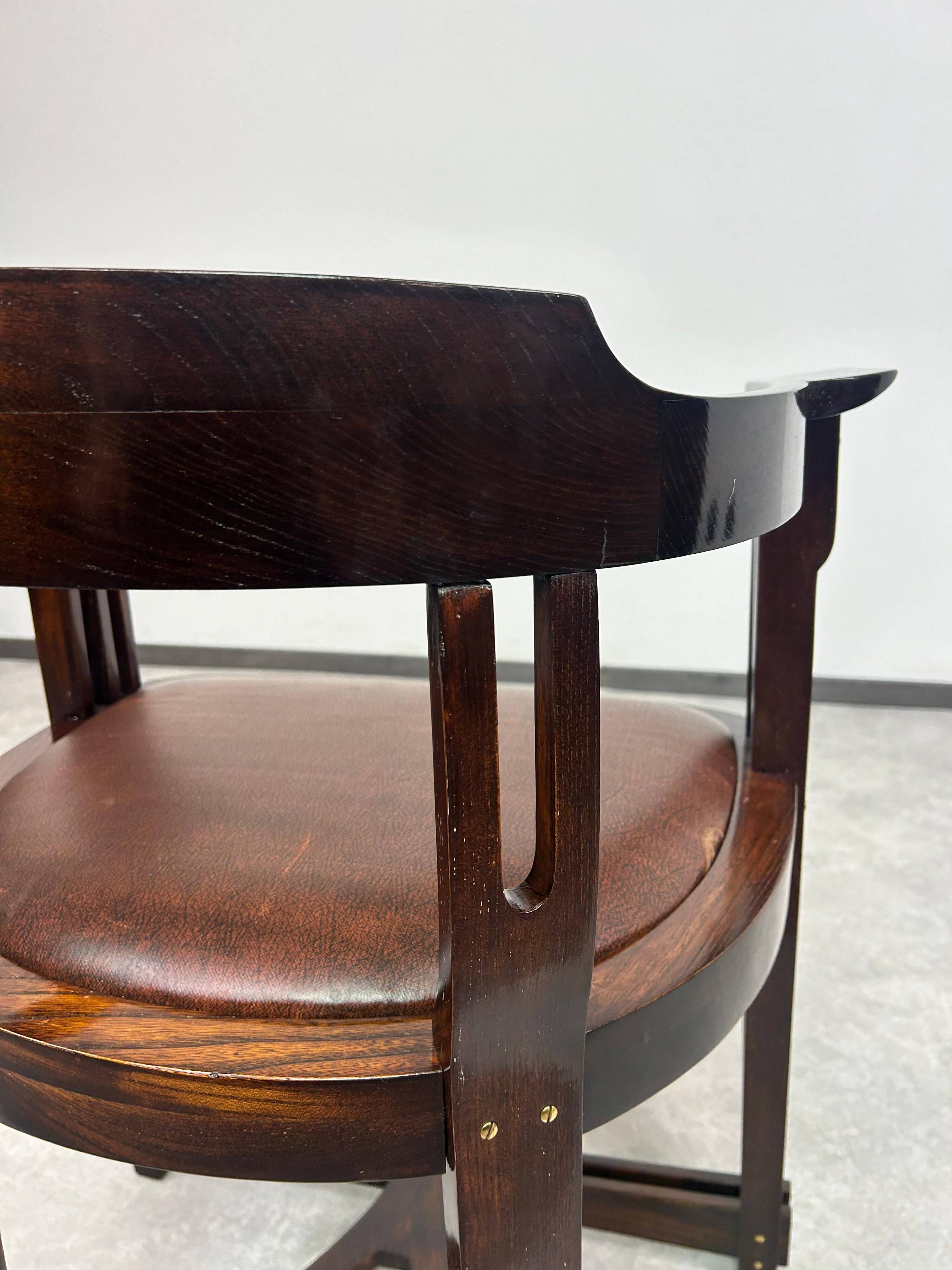 Rare Secession armchair by Anton Pospischil