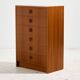 MK10127 Teak dresser with six drawers