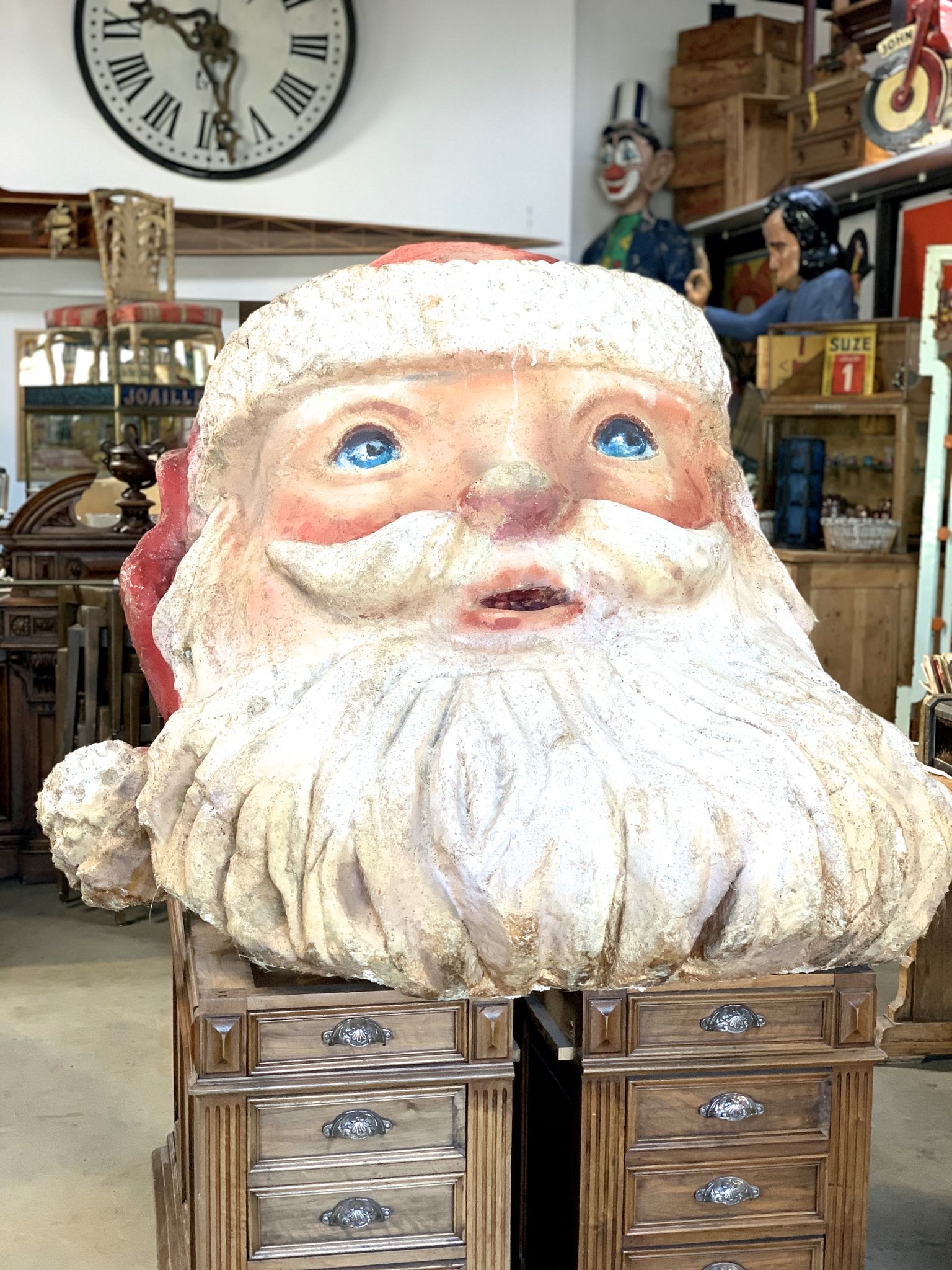 Head decoration santa claus