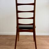 Set of 6 Scandinavian Teak Chairs by Niels Koefoeds, 1960s