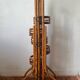 Rattan plant stand screen