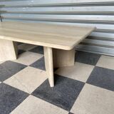 Table basse vintage en travestin