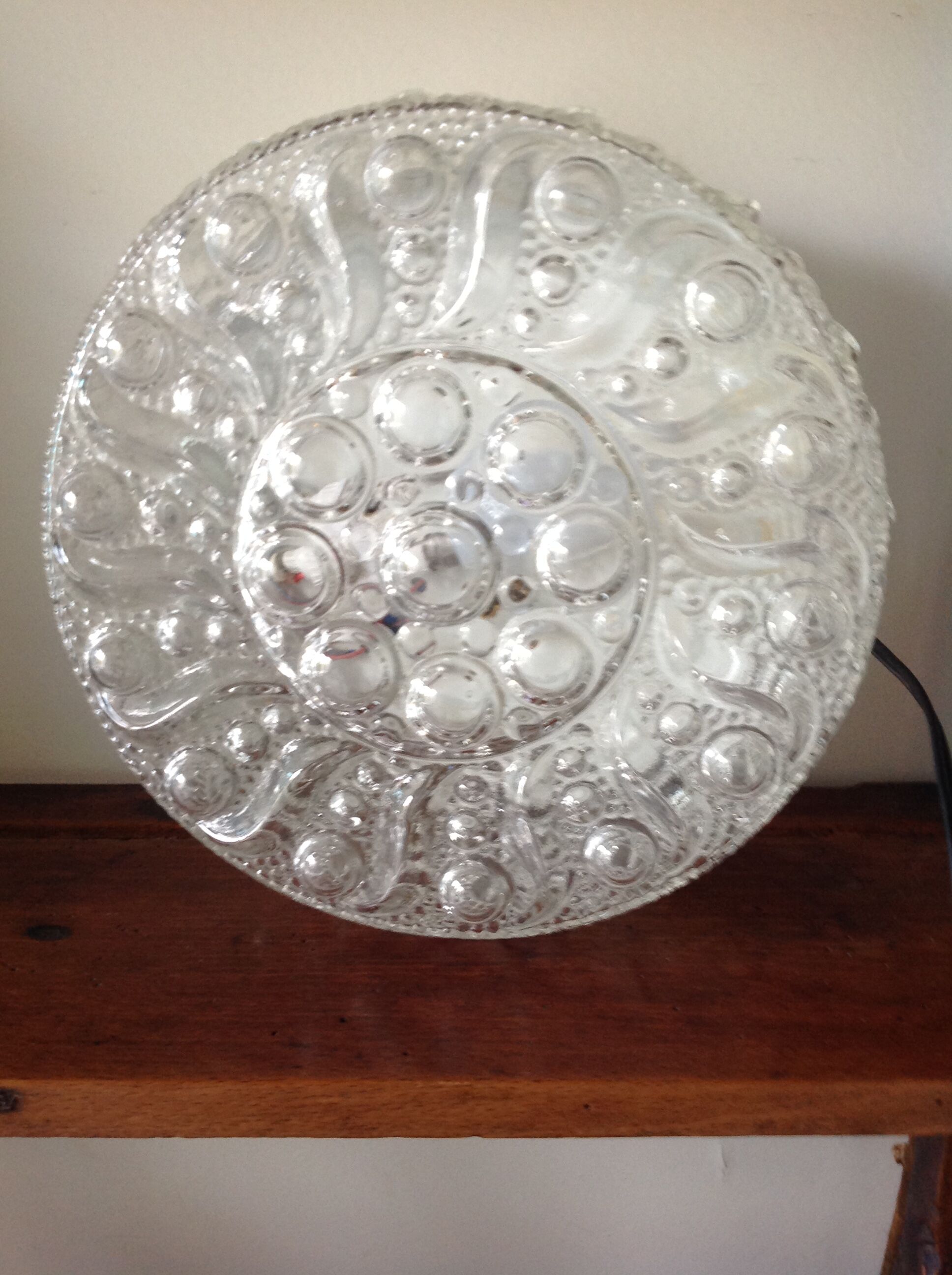 Ceiling lamp or vintage wall lamp, from the 50s