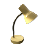 Beige metal desk lamp