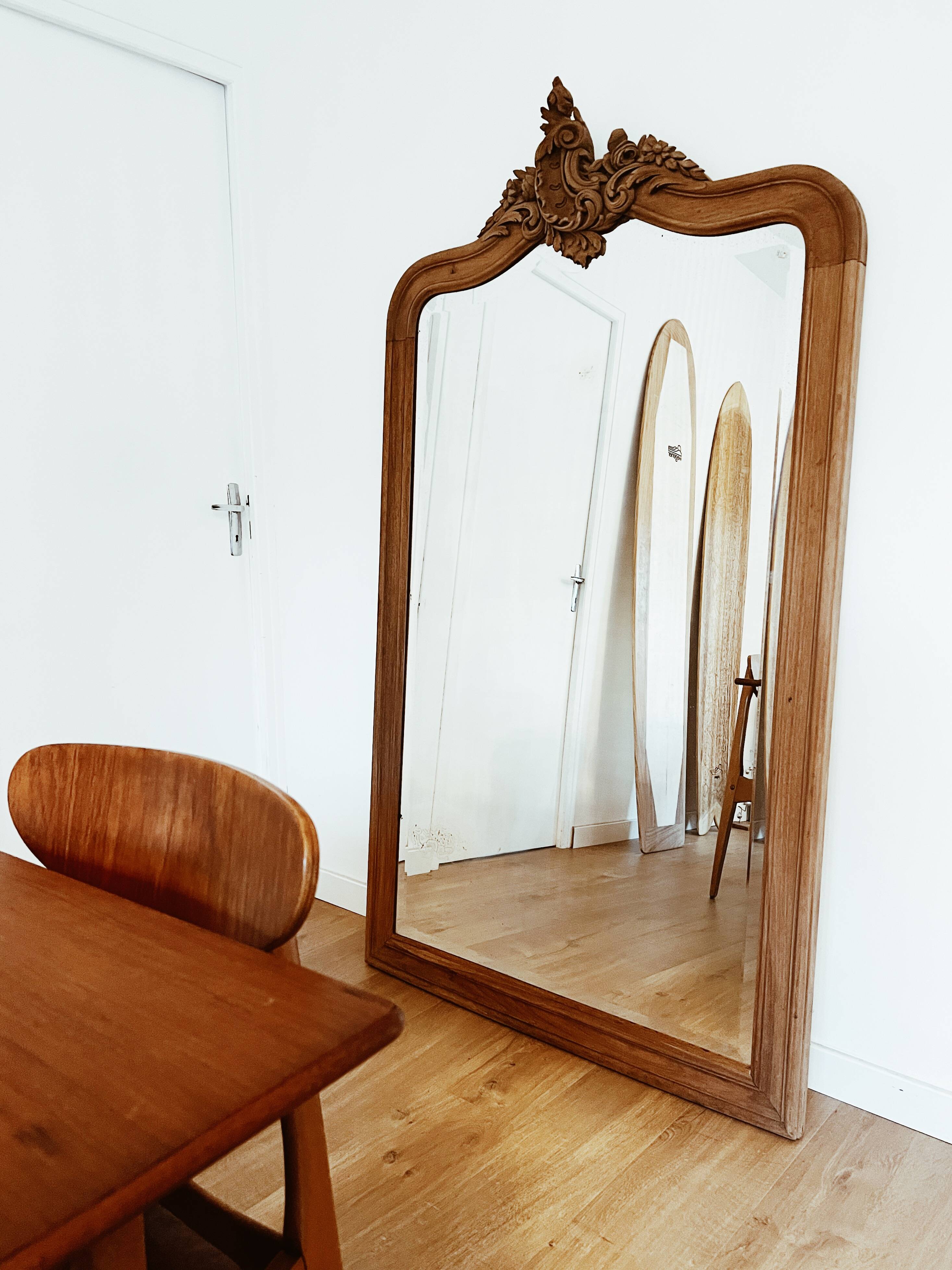 Napoleon III style mirror