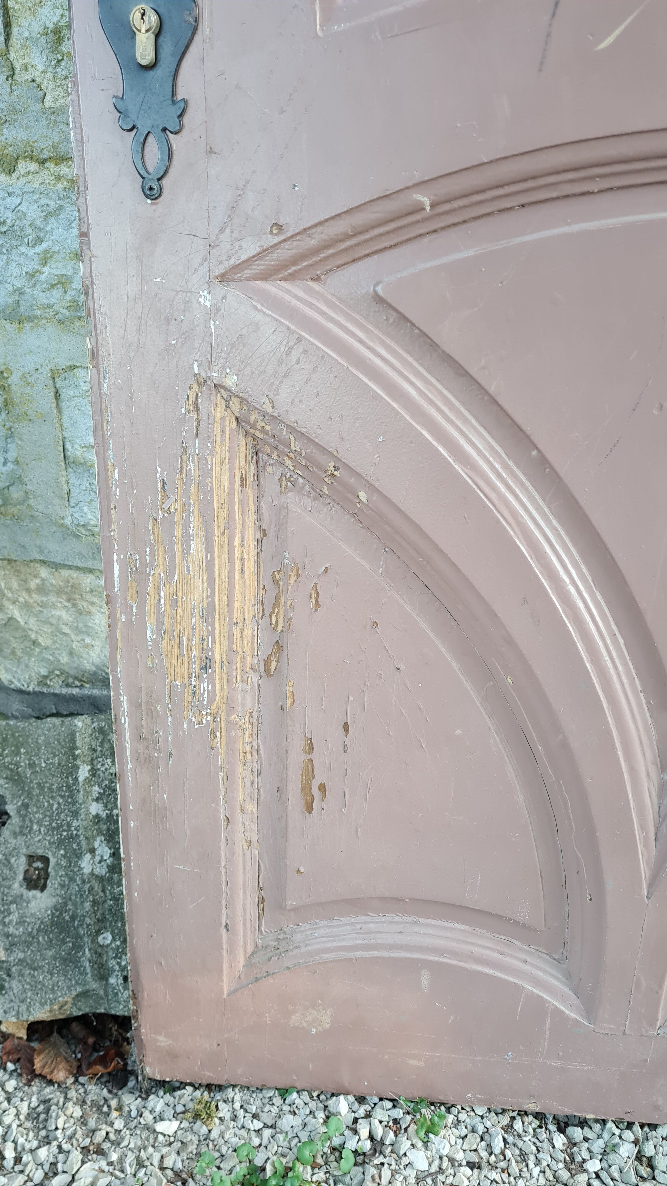Porte d'entrée époque Art nouveau