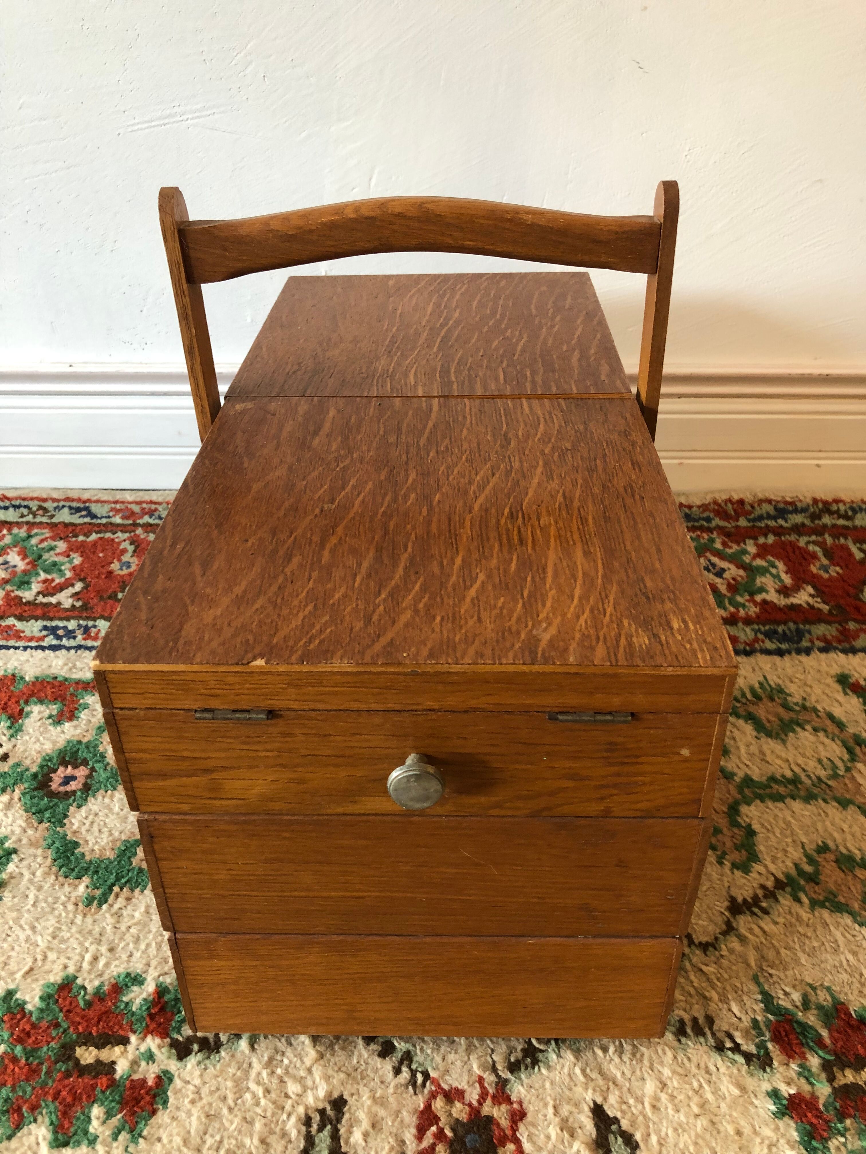 Vintage sewing worker 60s