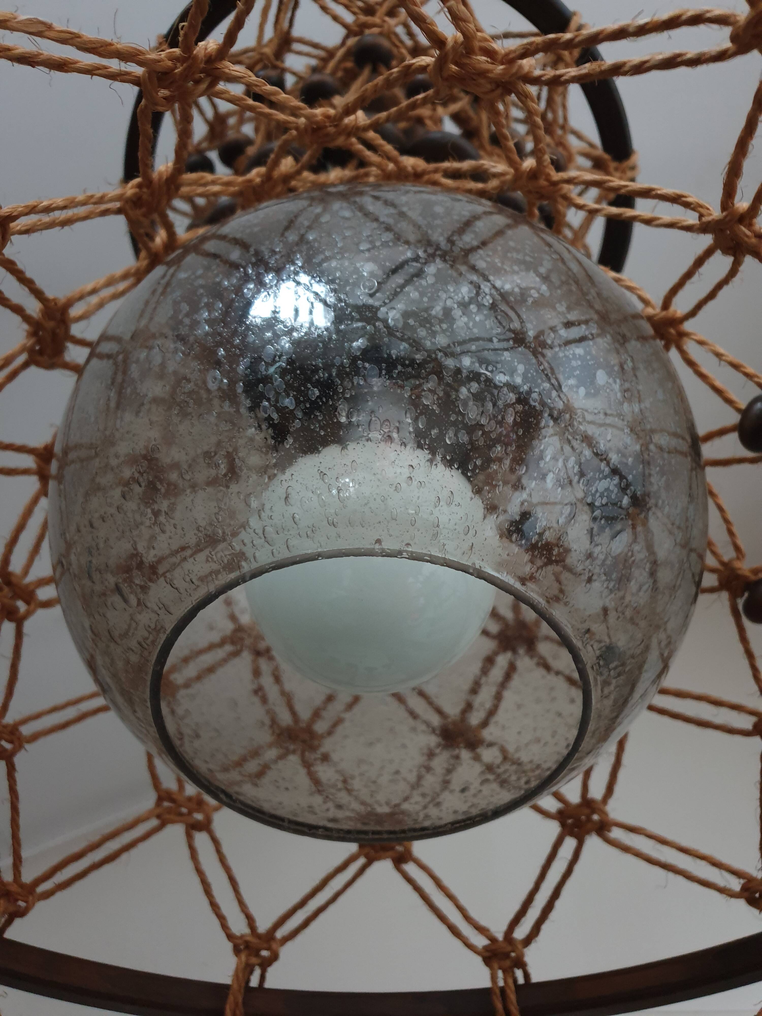 Scandinavian design pendant light Temde Mid-Century