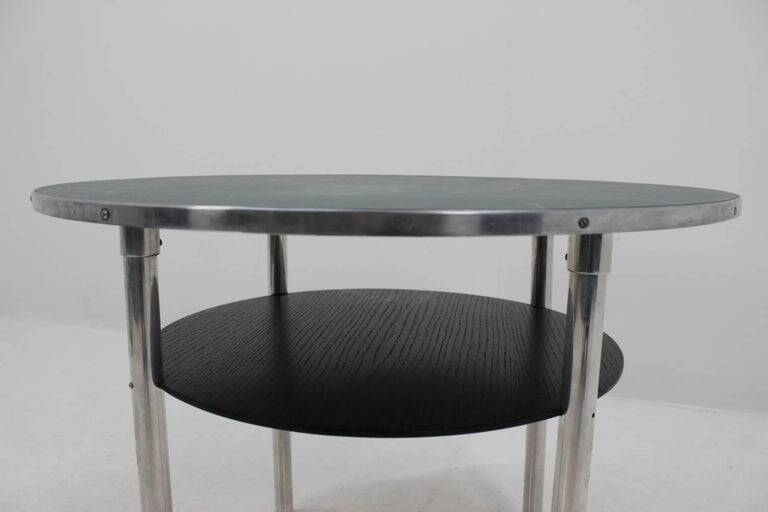 Table Bauhaus Chrome, Fonctionnalisme, années 1930