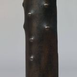 Antique Viennese side table handcrafted in wrought iron.