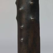 Antique Viennese side table handcrafted in wrought iron.