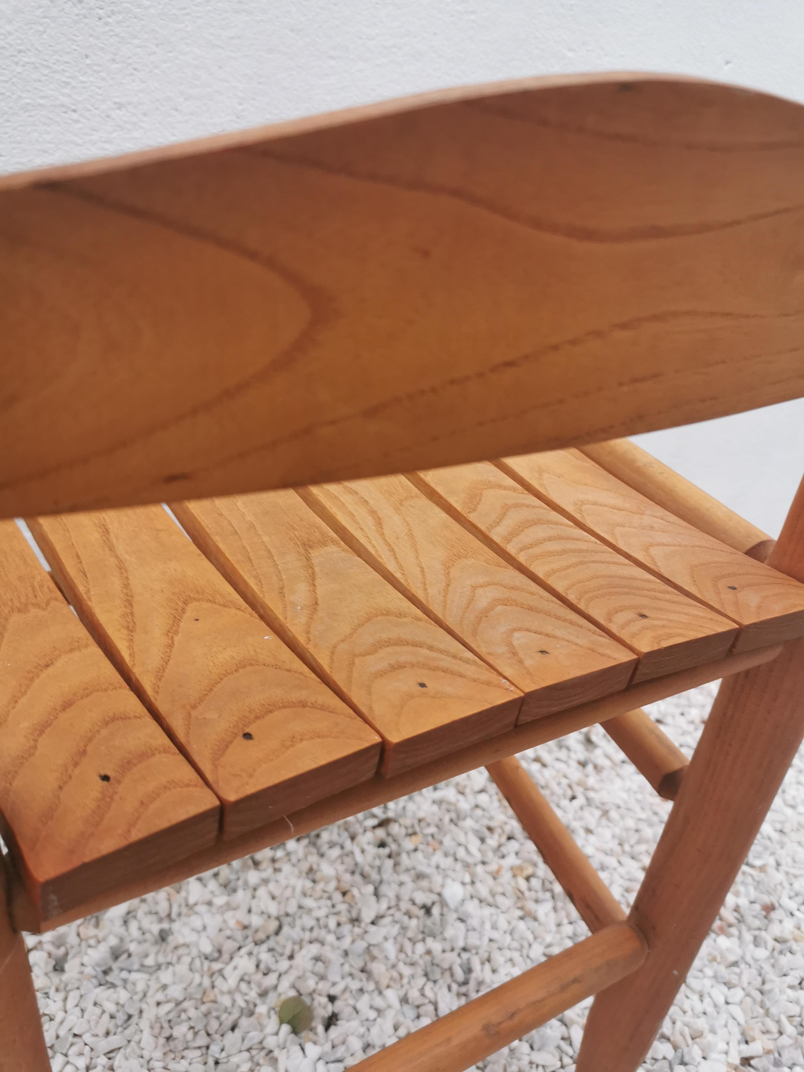 Mid-century pine chair