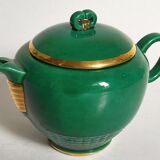 Teapot art-deco slurry of saint-clément numbered