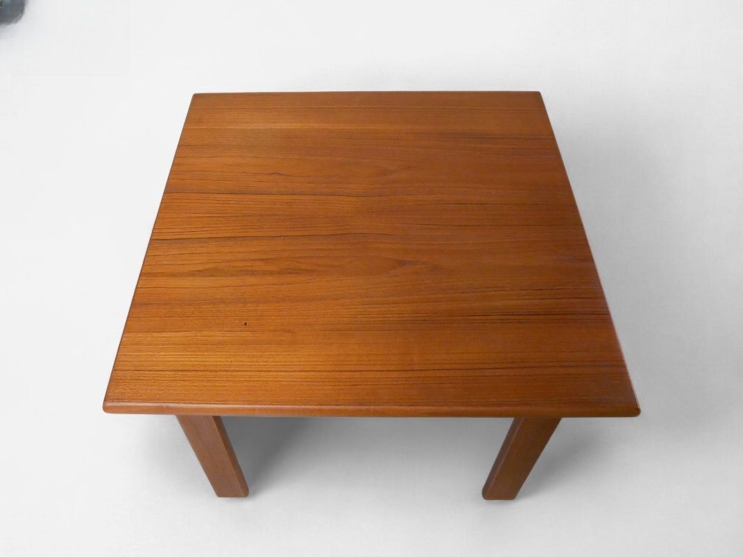 Table basse scandinave en teck - Vintage 1960