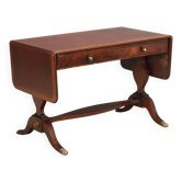 Antique mahogany desk with ebony and maple finishes, United Kingdom, 20th century.