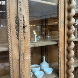 Oak apothecary cabinet, 19th century.
