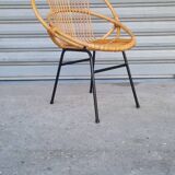 Rattan armchair