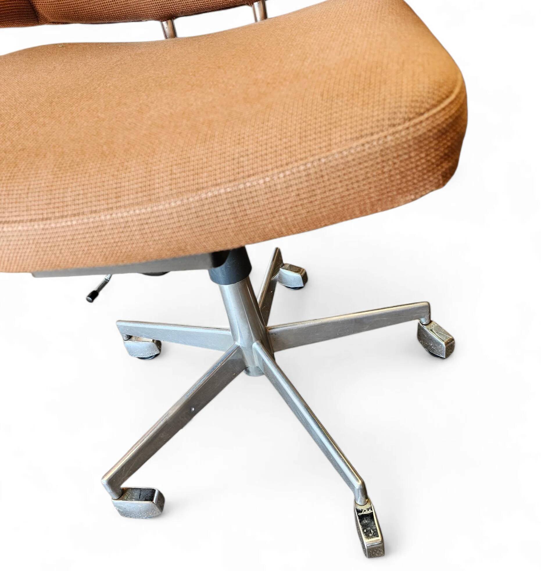 Vintage Jacob Jensen desk office chair by Labofa Mobler Danish modern