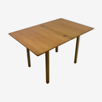 Dining table by Borge Mogensen in oak & teak