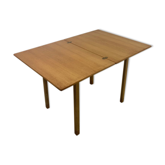 Dining table by Borge Mogensen in oak & teak