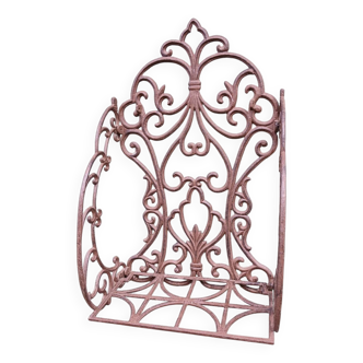 Cast iron wall shelf