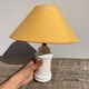 Bedside lamp in earthenware