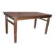Table en teck birman massif