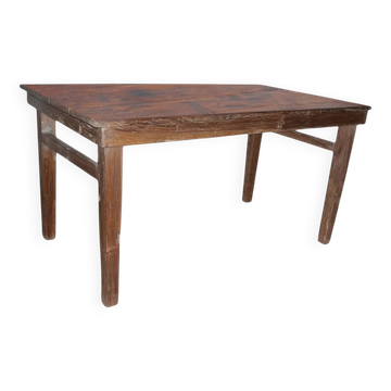 Table en teck birman massif