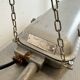 Grey Industrial Hanging Tube Light from Polam Gdansk, 1970s