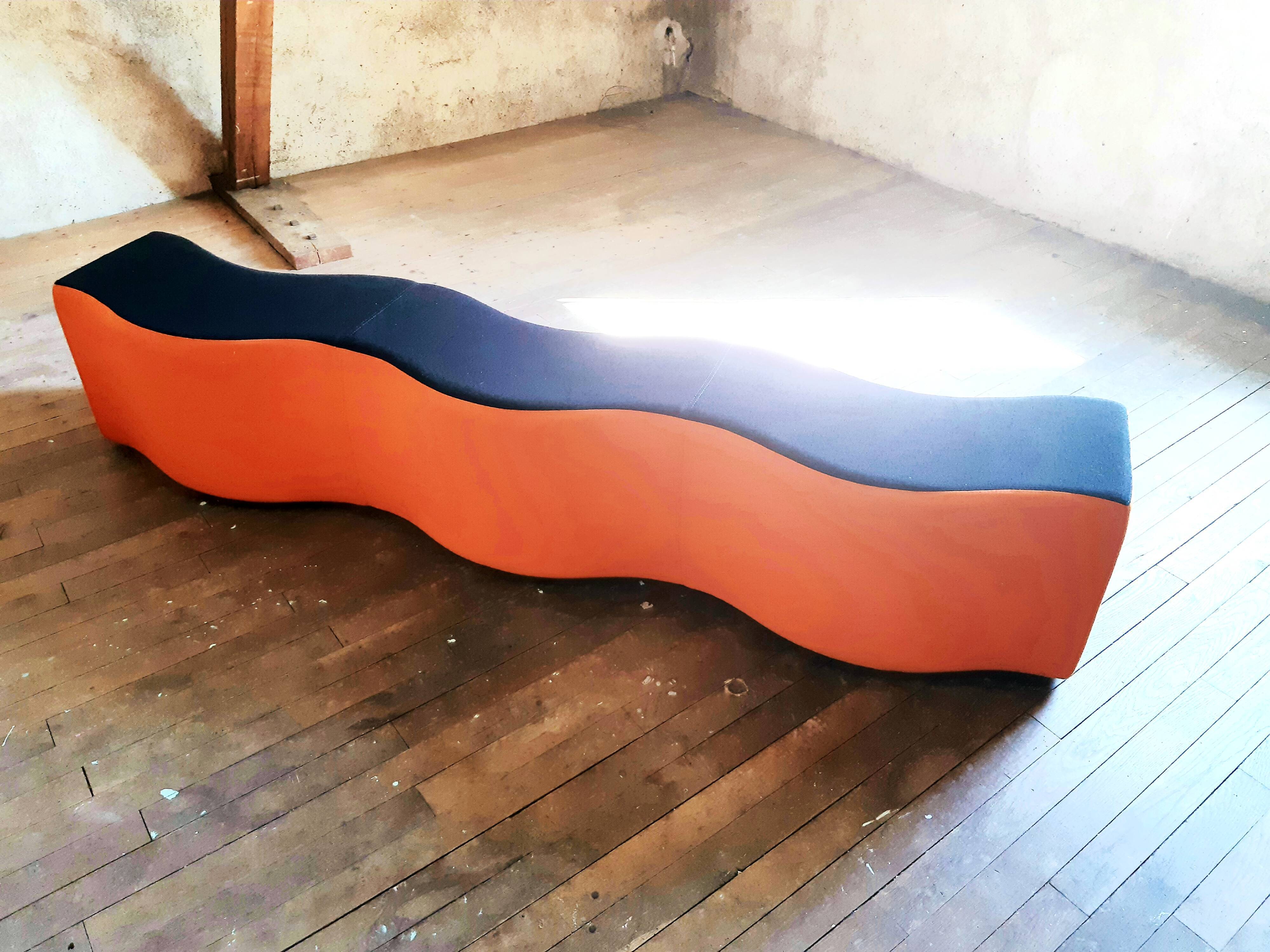 Ripple Bench, design bench by Laurinda Spear
