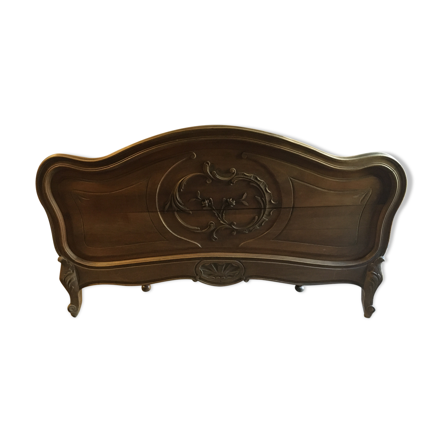 Carved wooden headboard 147X87