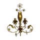 Gilded murano glass sconce