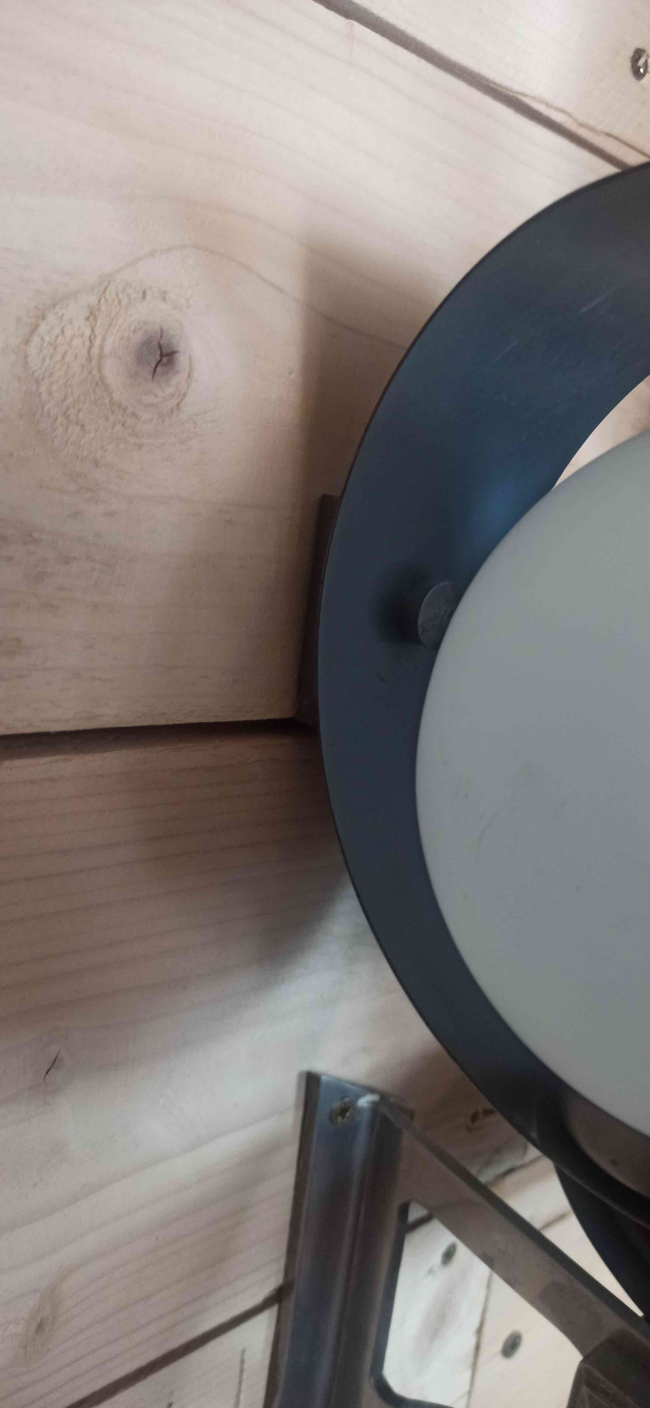 Pair of 70s space age wall lights