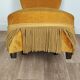 Velvet toad easy chair